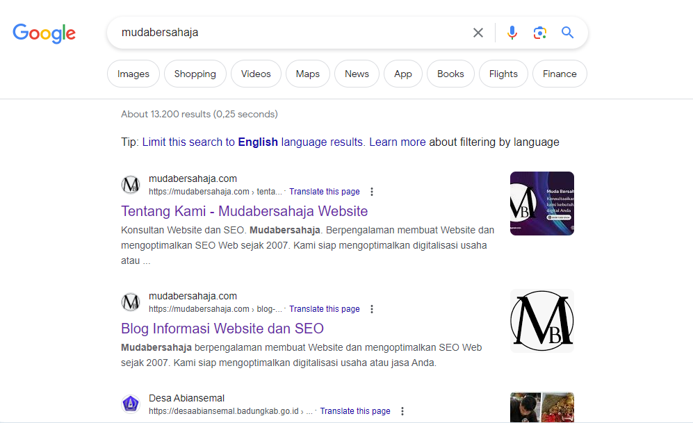 SERP - Organic Result