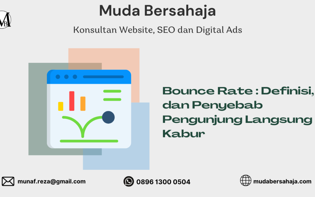 Bounce Rate : Definisi, dan Penyebab Pengunjung Kabur