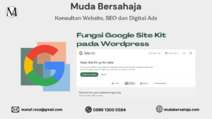 Google Site Kit : Fungsi Pada WordPress