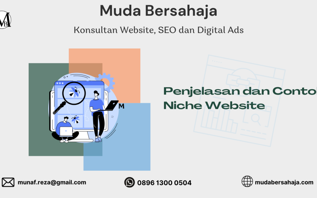 Penjelasan dan Contoh Niche Website - Blog Mudabersahaja