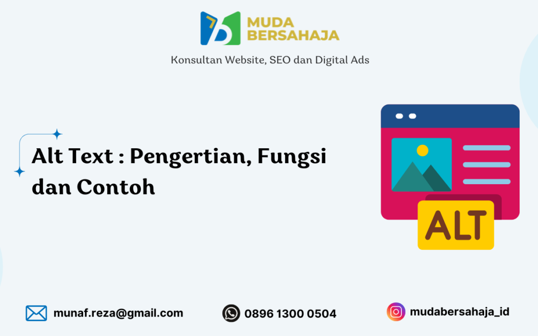 Alt Text : Pengertian, Fungsi dan Contoh_Blog Mudabersahaja