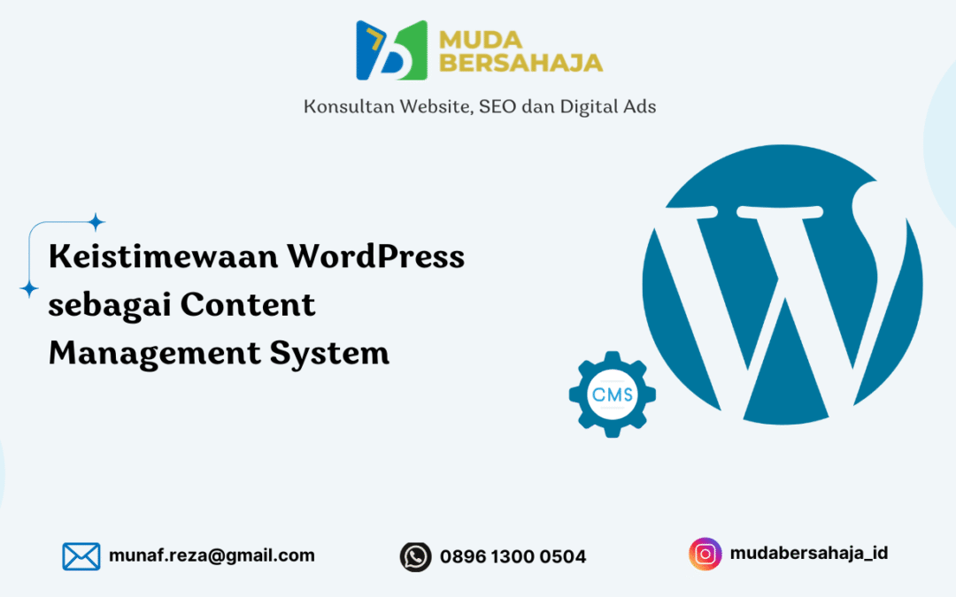 Keistimewaan WordPress sebagai Content Management System