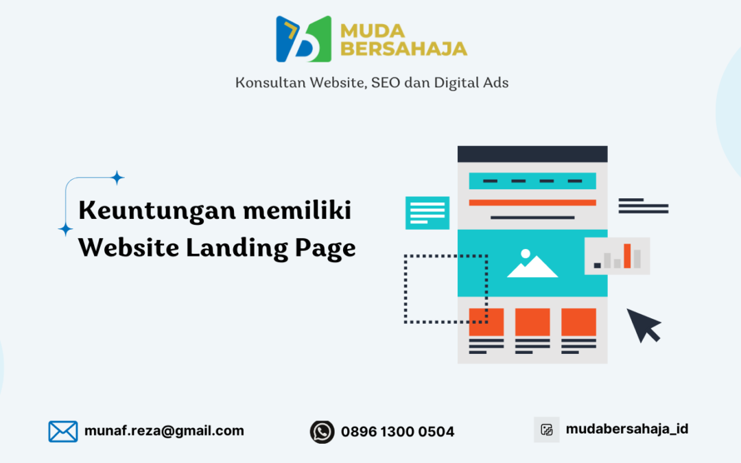Yuk Ketahui Keuntungan memiliki Website Landing Page