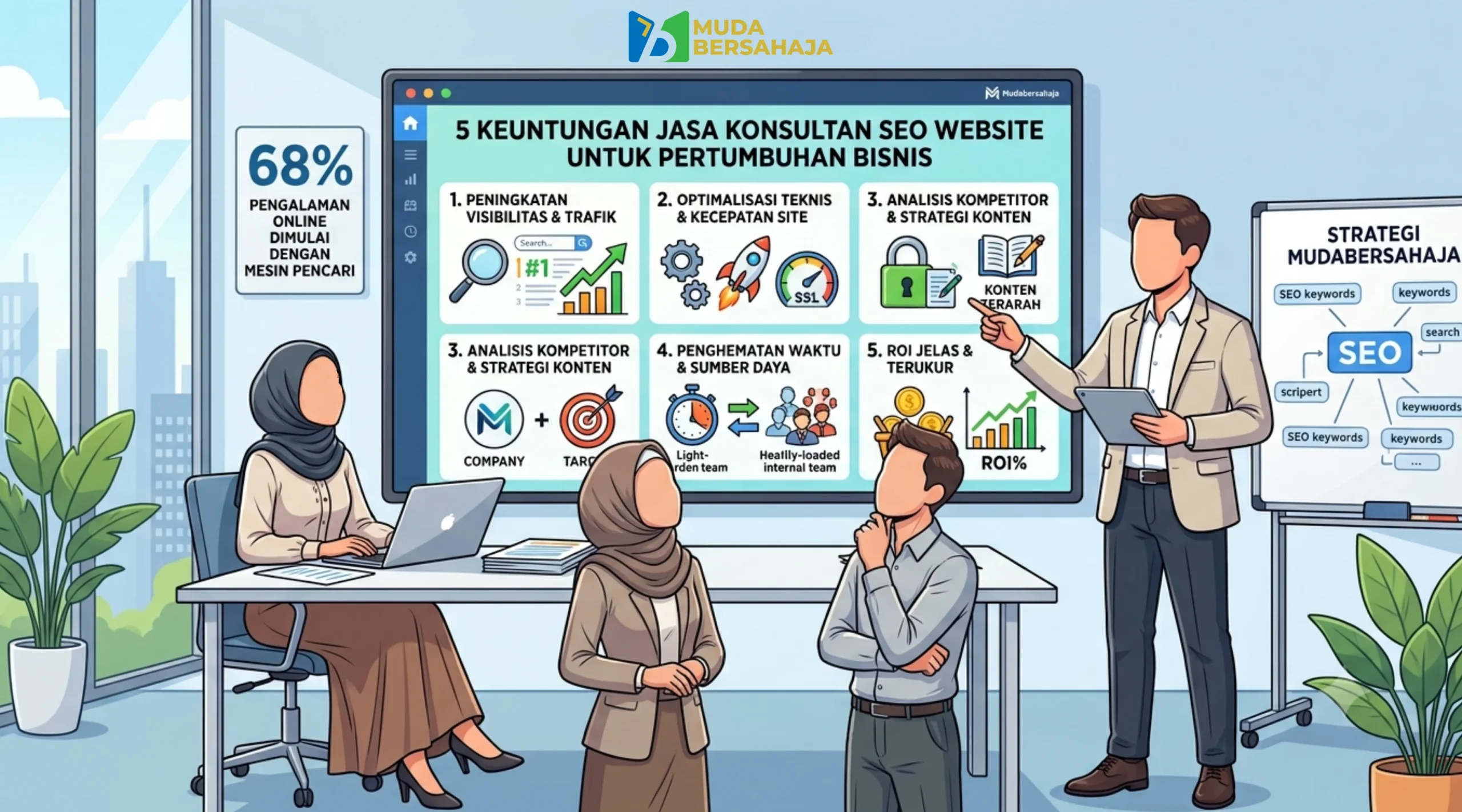 jasa konsultan seo website_mudabersahaja