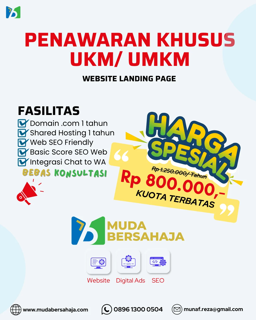 Iklan Mudabersahaja_Promo Landing Page September 2026 Iklan Mudabersahaja_Promo Landing Page September 2026