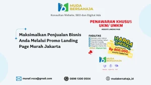 Promo Landing Page Murah Jakarta