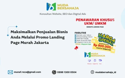 Promo Landing Page Murah Jakarta